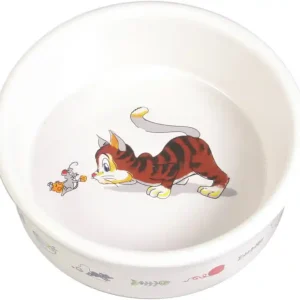 TRIXIE Napf Motiv Comic-Katze 0,2 l 12 cm weiß Direkt Vom Hersteller